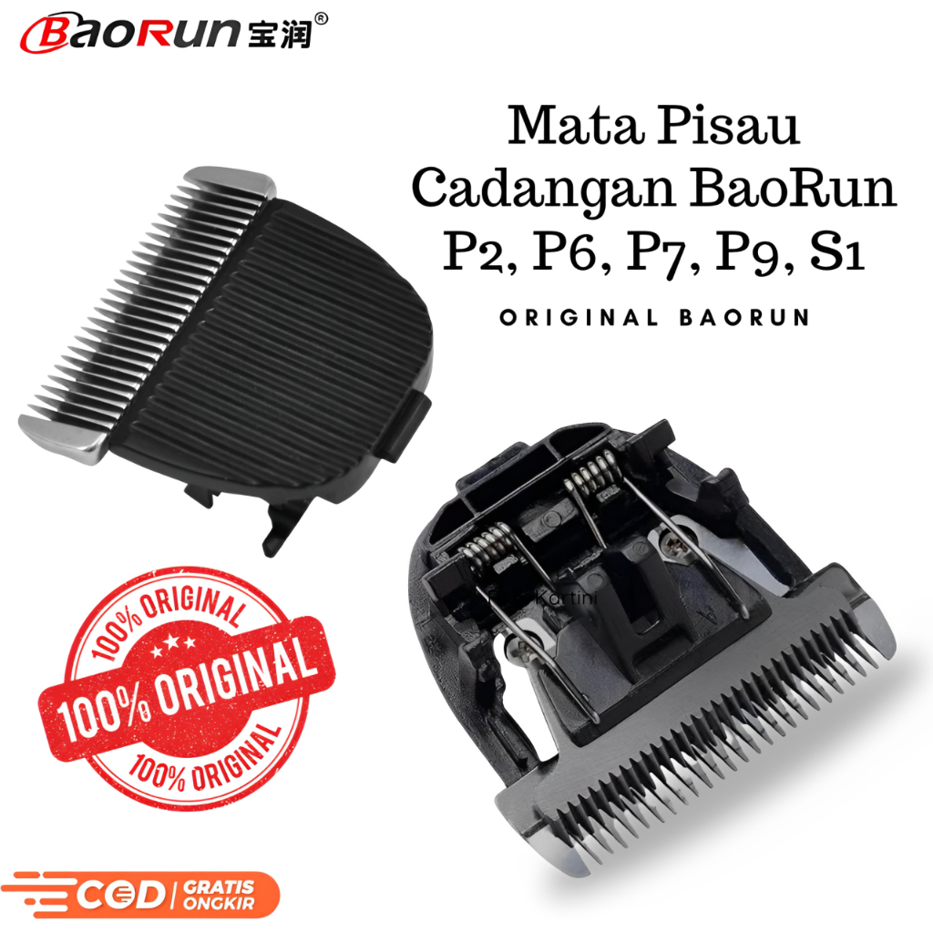 BaoRun Mata Pisau Cadangan Alat Cukur Hewan Baorun S1 P2 P6 P7 P9