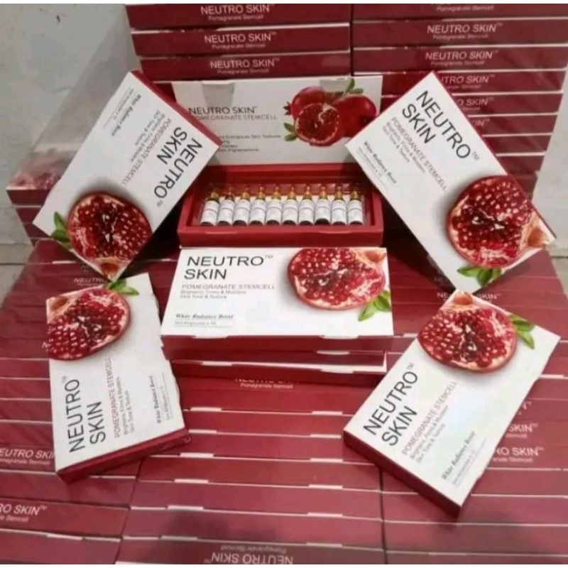 [NEW] Pomegranate Stemcell Neutro Skin Orginal Bersegel ( PERBOX )