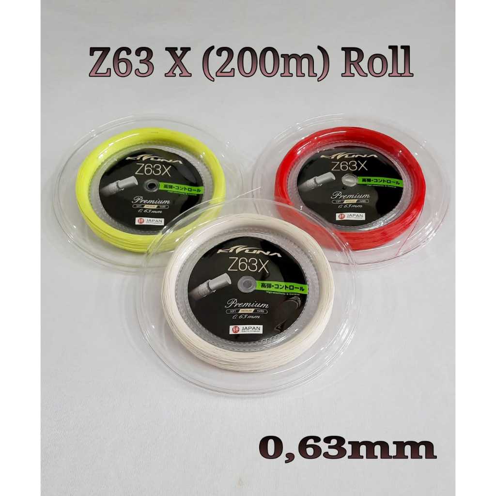 Kizuna Senar Badminton Bulutangkis Z63X Roll (200M)