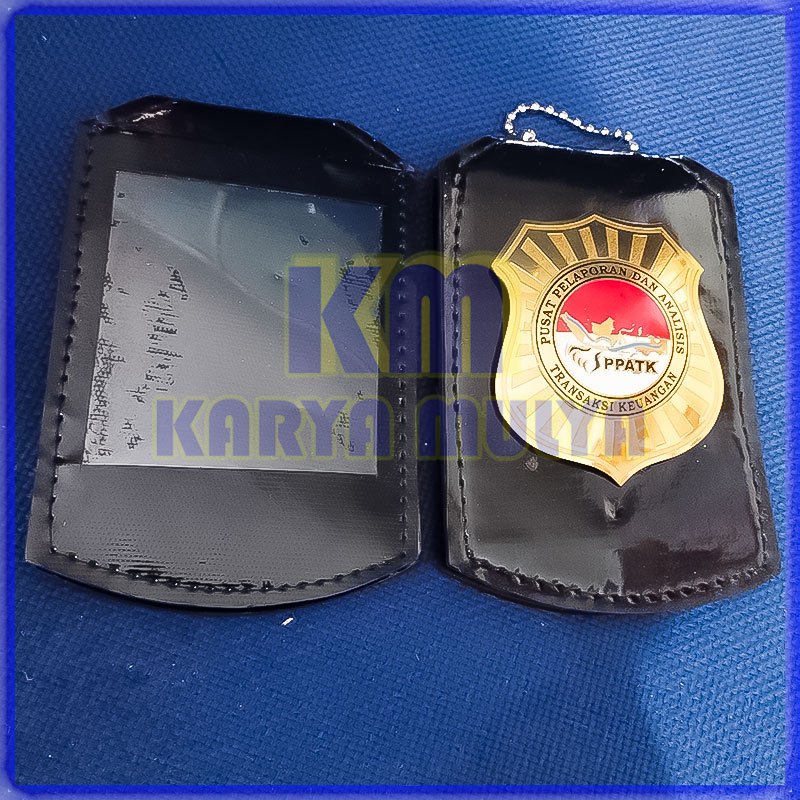 Dompet Lencana KTA Logo PPATK Dompet Lencana Kalung PPATK - Karya Mulya