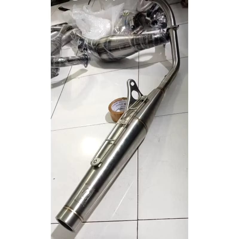 Knalpot Pekajaman Muffer Original Jogja Cb 125 Gl100 Stainlees Original Racing Jogja