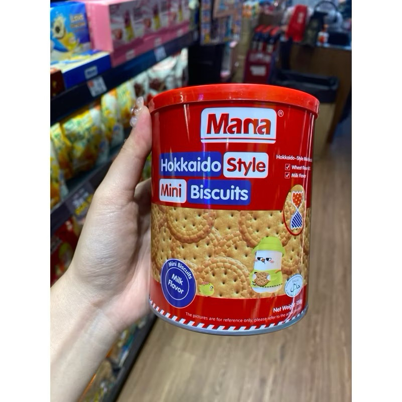 

mana hokkaido mini biscuits 138gr