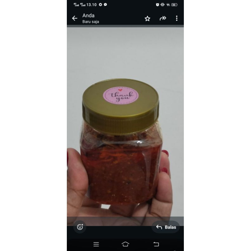 

Teri Sambal Pedas 200ml