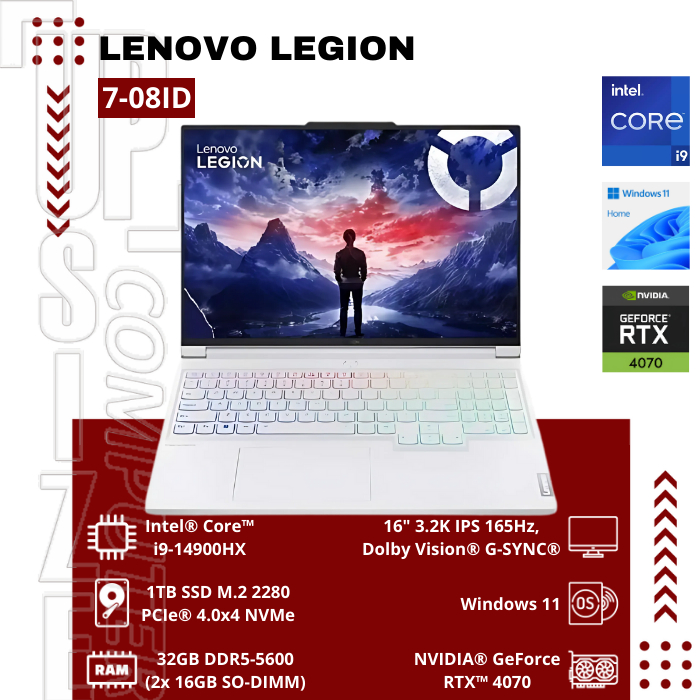 Lenovo LEGION 7-08ID I9 14900HX