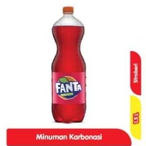 

FANTA MINUMAN SODA RASA STRAWBERRY BOTOL 1,5LITER