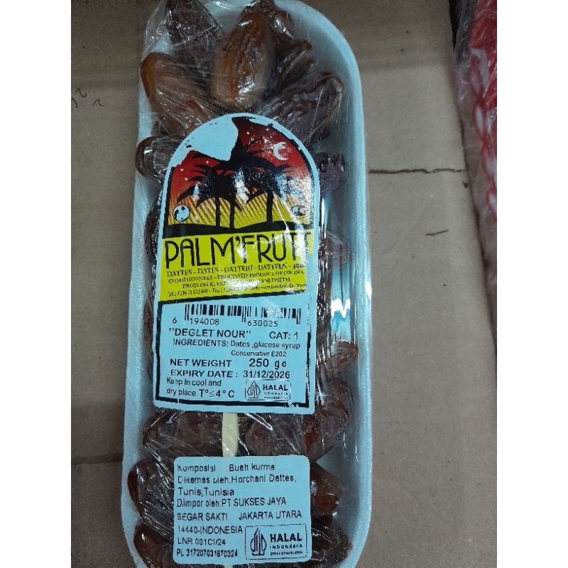 kurma palm fruit 250gr
