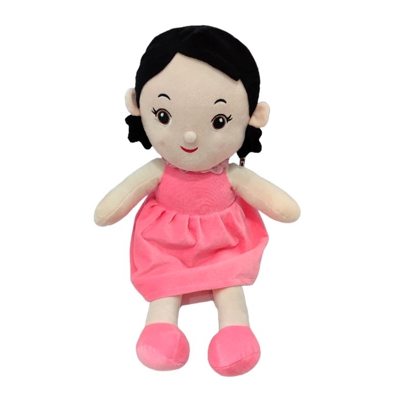 Boneka Doll Kairi Jumbo Pink Lucu