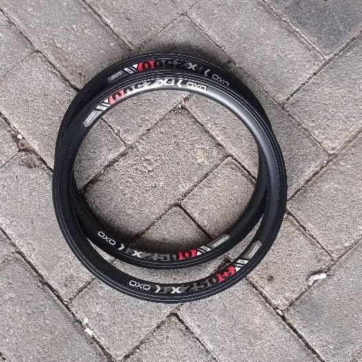 Rims Velg Rim 16 Murni Oxo FX2500 20H 25 mm Double Wall Disc Brake Sepeda Lipat Minion 406 16x1.5