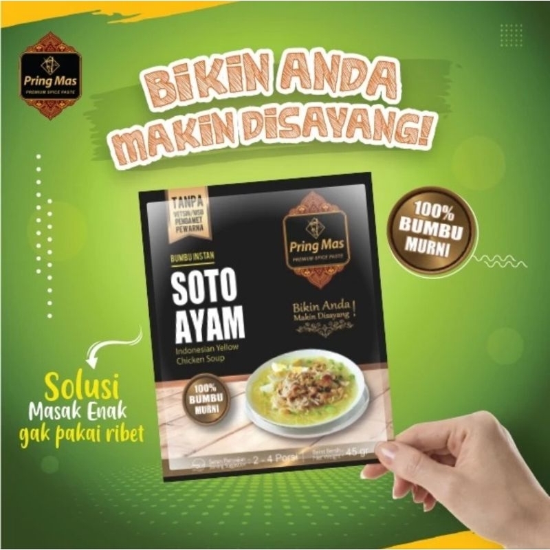 

Bumbu Masak Soto Ayam Pringmas