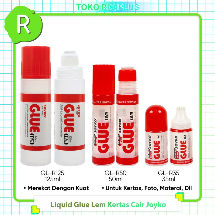 

Liquid Glue Lem Kertas Cair Joyko