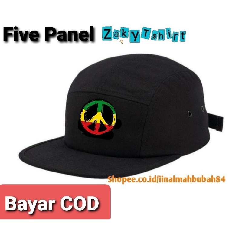 Topi Panel 5 Peace