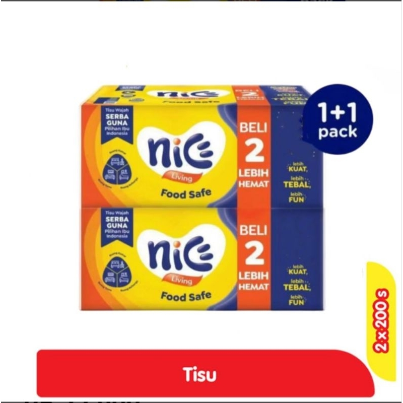 NICE TISU WAJAH 200S 2bks