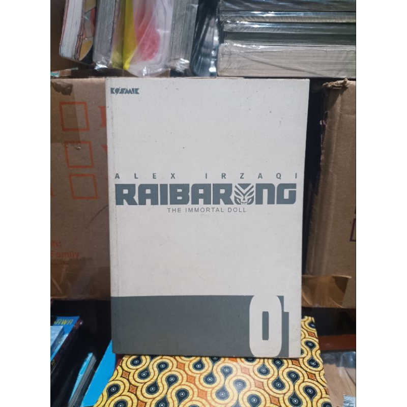 Komik Raibarong 1 / komik raibarong vol 1 / komik kosmik raibarong