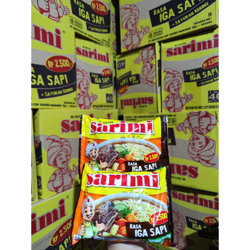 

SARIMI KUAH IGA SAPI 1 KARTON ISI 40 PCS
