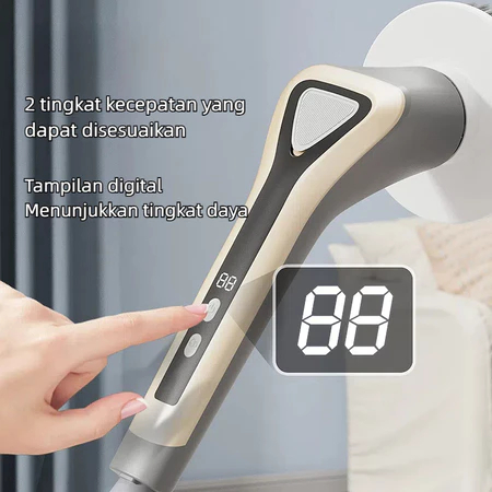 Sikat Kamar Mandi / Sikat Pembersih Elektrik 7 In 1 Sikat Pembersih Elektrik 7 Kepala Sikat / Sikat