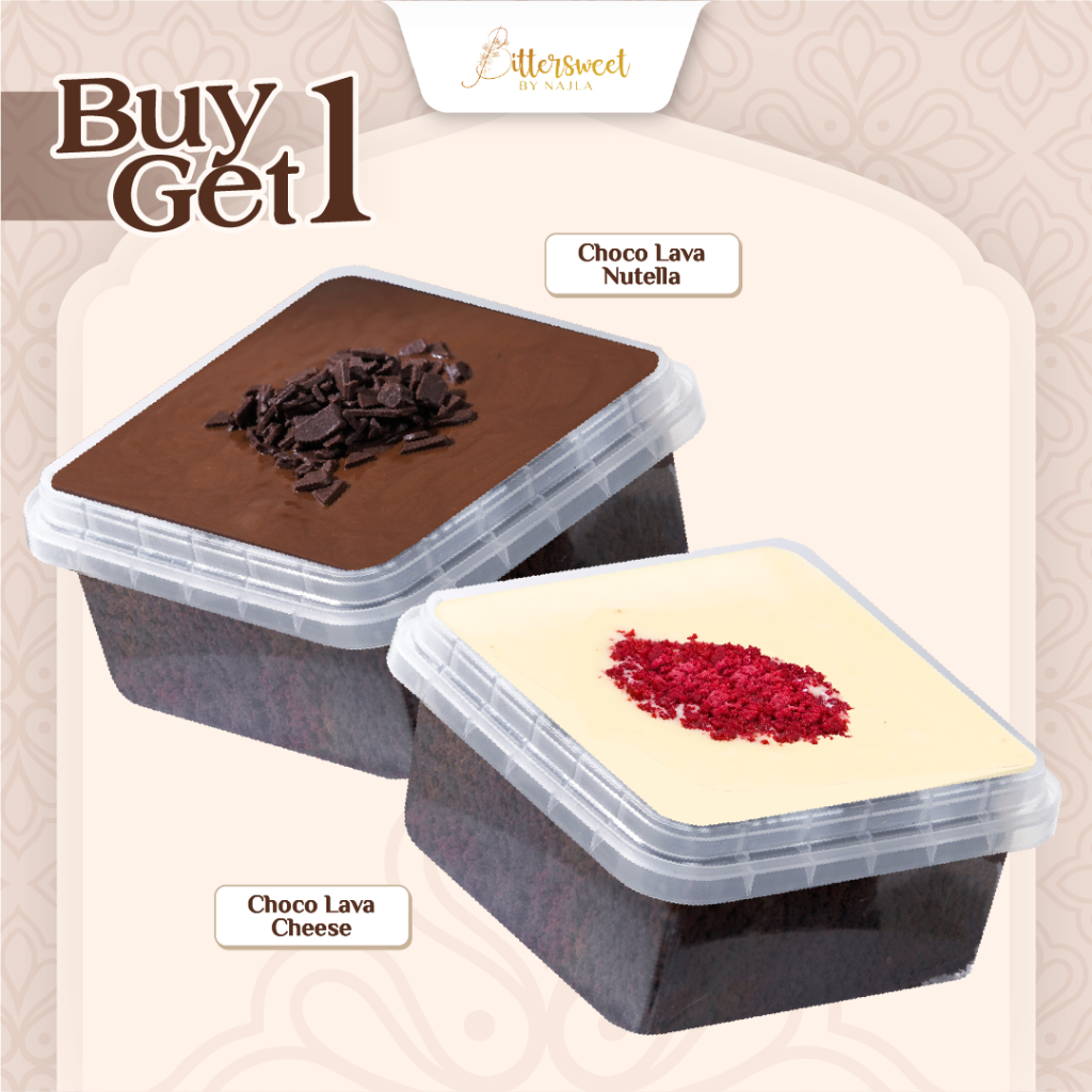 

( Spesial Ramadhan ) ( BUY 1 GET 1 ) CHOCO LAVA ( Nutella & Cheese )