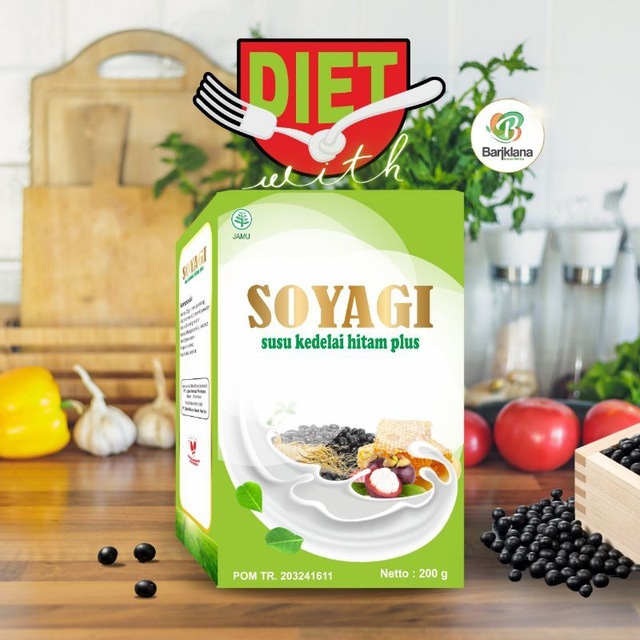 

SOYAGI SUSU KEDELAI HITAM SUSU DIET PLUS HERBAL RENDAH KALORI 200gr