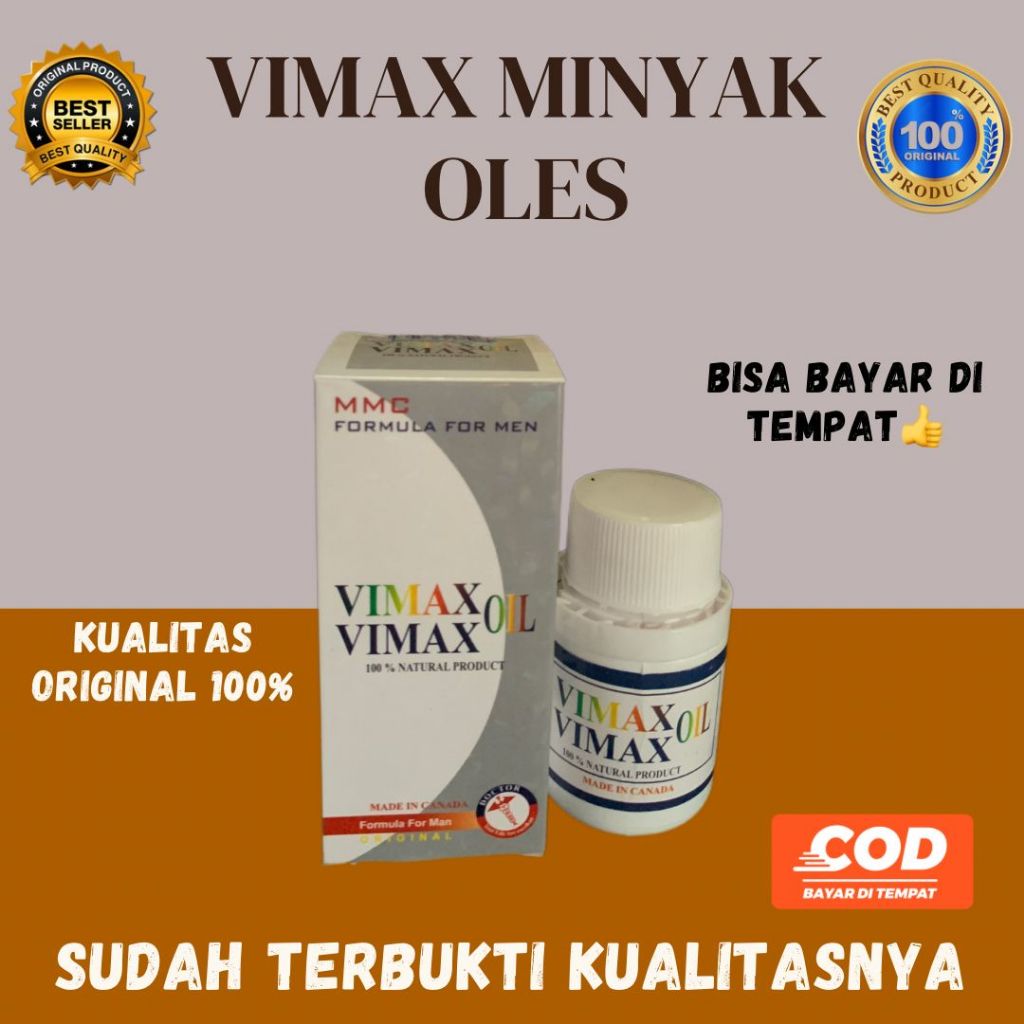 BISA COD VIMAX OIL CANADA ASLI ORIGINAL TERBUKTI MANJUR