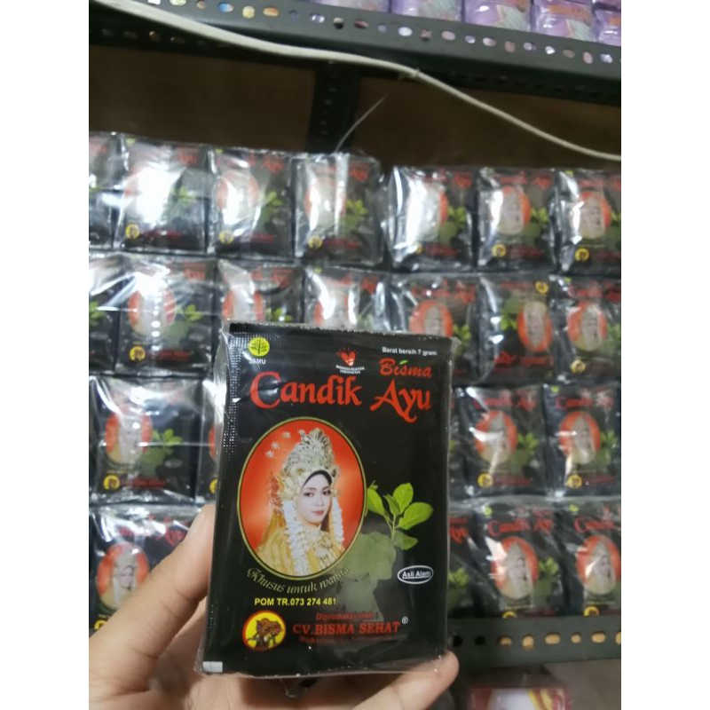 

Jamu candik ayu bisma kemasan baru