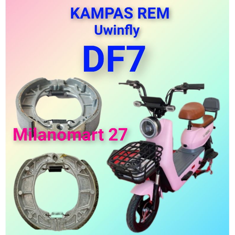 kampas rem uwinfly DF7 kampas rem sepeda listrik uwinfly df7