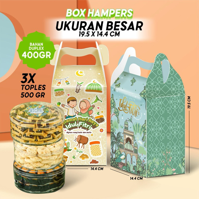 

GABLE BOX | BOX IDUL FITRI | BOX HAMPERS | BOX KUE KERING | BOX PARCEL | BOX IDUL FITRI MAKANAN