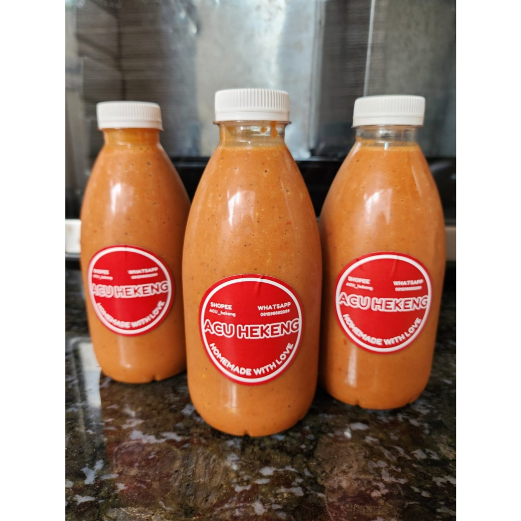 

Sambal Terasi khas Kalimantan 100% Asli Fresh Enak Siap di Makan 350 ml (tidak encer)