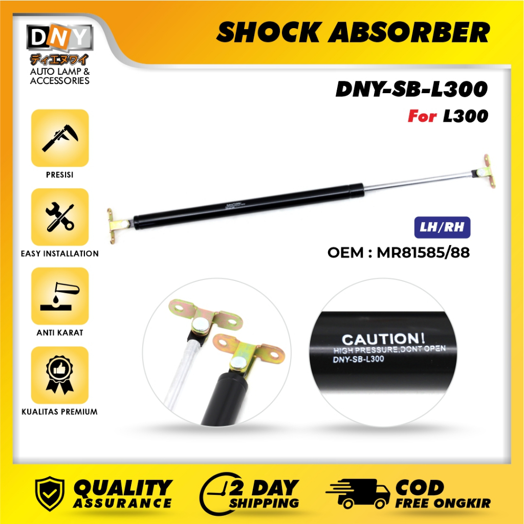 DNY Shock Absorber Hidrolik Pintu Bagasi Belakang untuk Mitsubishi L-300