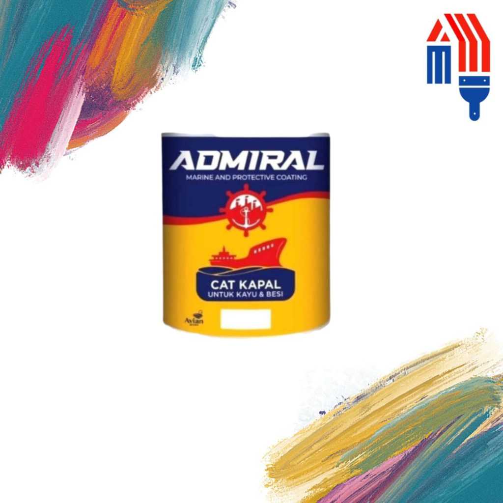 CAT KAPAL KAYU BESI FIBER ADMIRAL 1KG PERAHU CAT KHUSUS KETAHANAN DARI TERITIP DAN EKOSISTEM LAUT