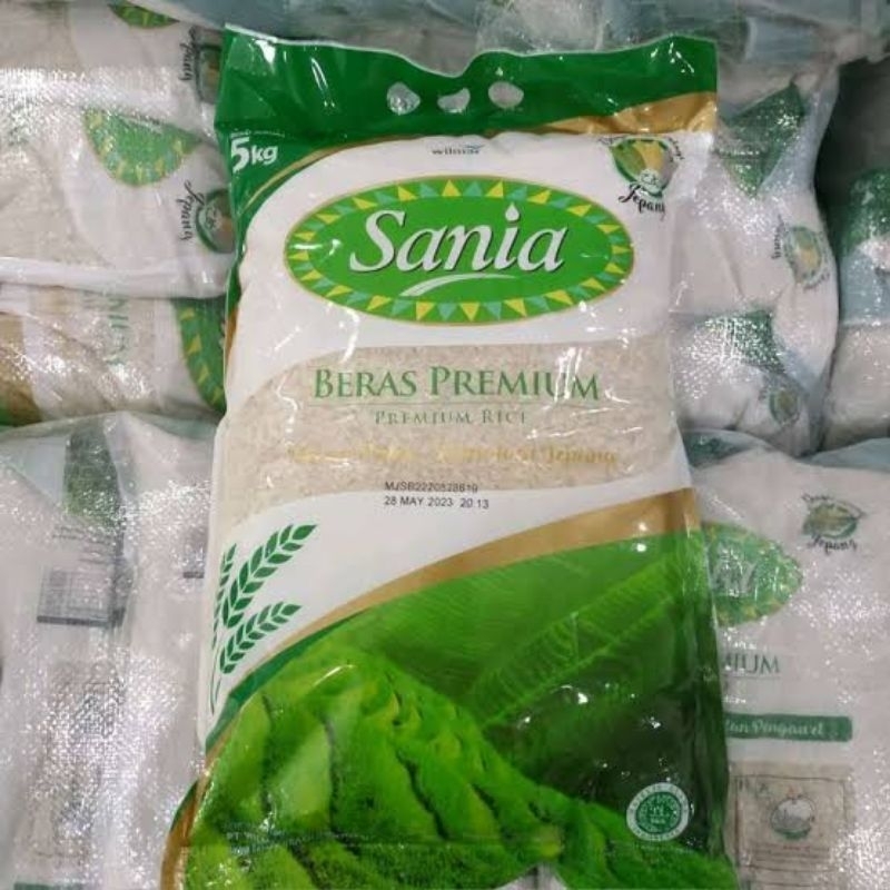 

BERAS 5KG PREMIUM MURAH/BERAS SANIA/BERAS PELIKAN/BERAS PINPIN