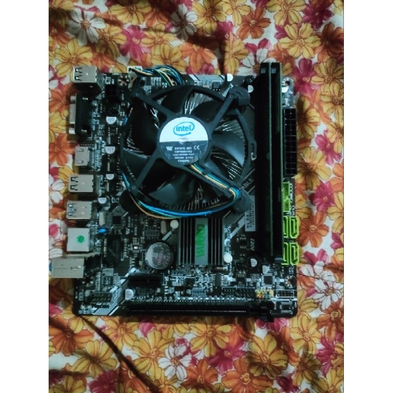 paketan mobo h61 varro sudah ada mobo+processor+ram+hsf