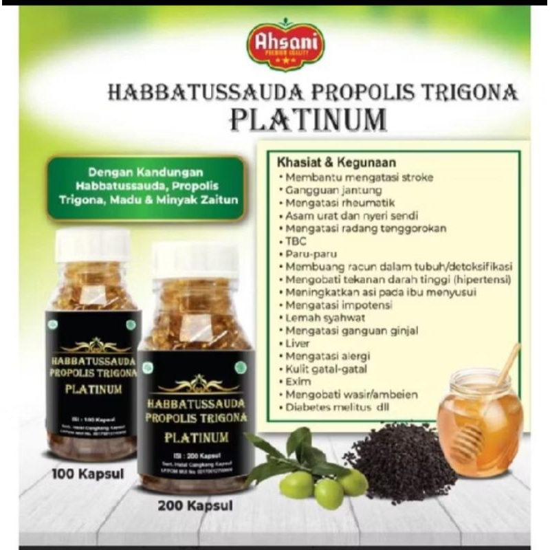 Habbatussauda Extra Propolis Trigona / Habbatussauda Trigona