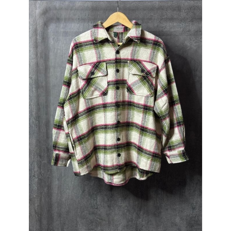 Flanel pria/jacket flanel pria kotak kotak
