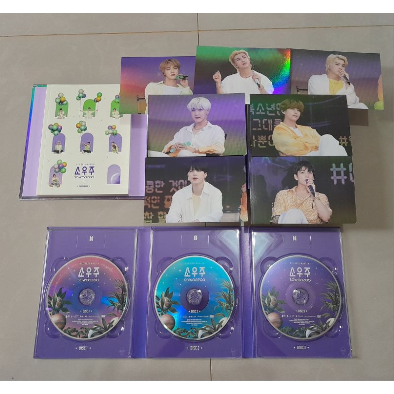 DVD BTS Concert Sowoozoo 2021 Original Unsealed Preloved Album Only Photobook CD DVD sowozo sowoozo 