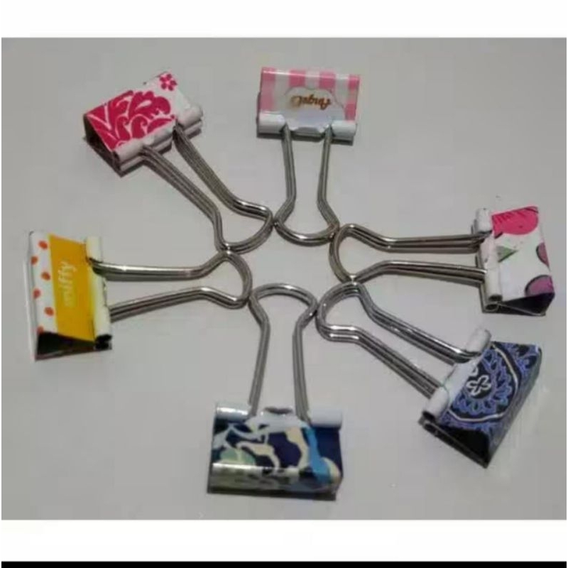

Binder clip Warna Warni