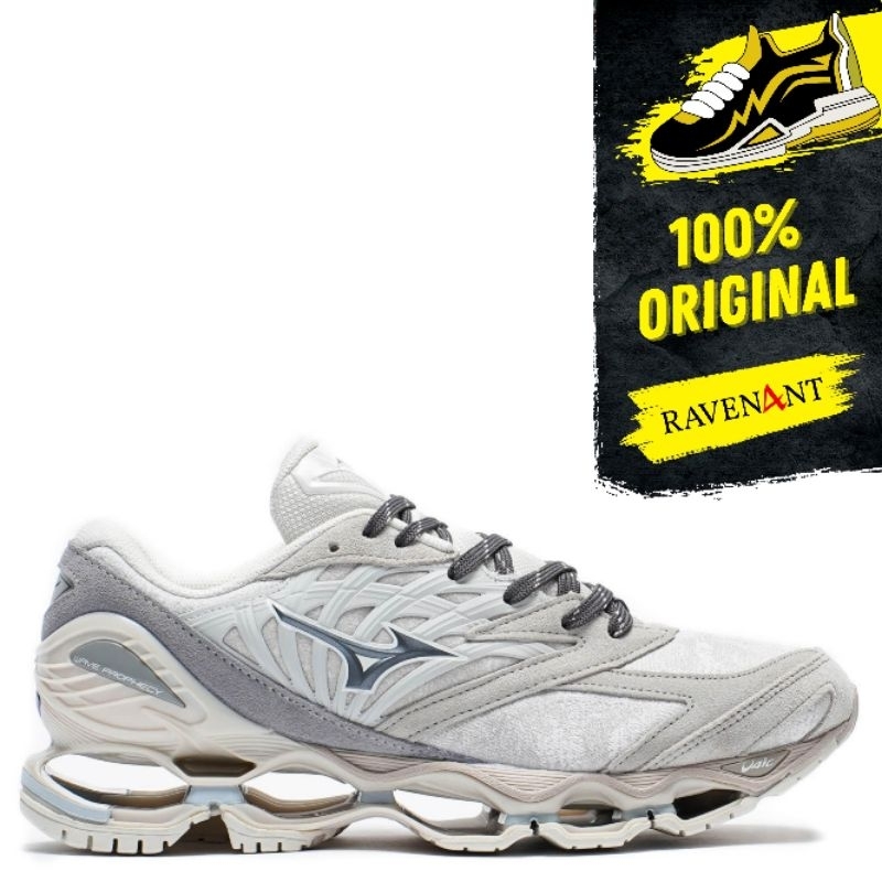 MIZUNO Wave Prophecy LS Mimetics Pack Nimbus Cloud ORIGINAL - Sepatu Sneakers Pria