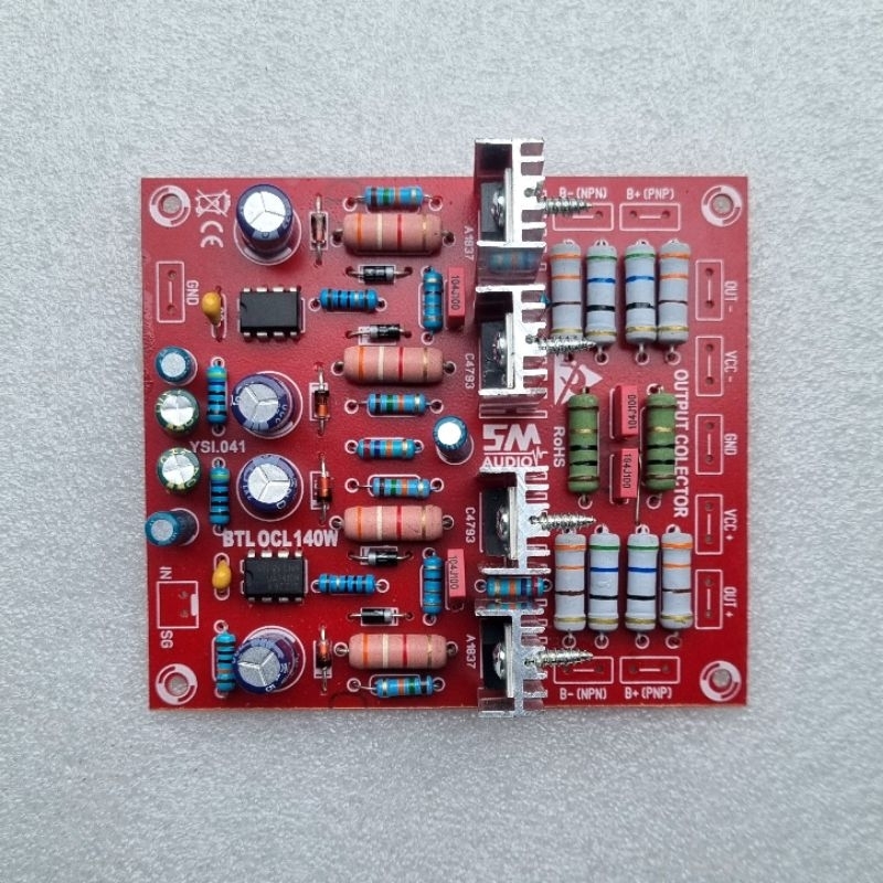 KIT Driver 140W BTL OCL Power Amplifier 140W BTL