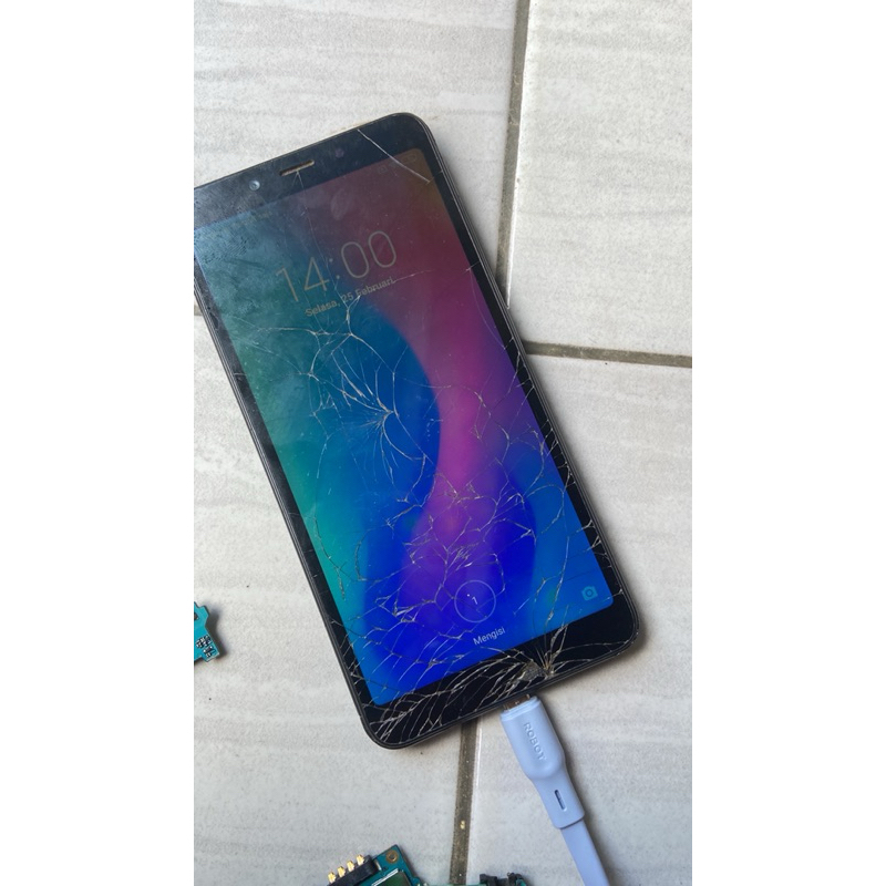 Xiaomi Redmi 6a bahan minus ts semtuh masih lancar