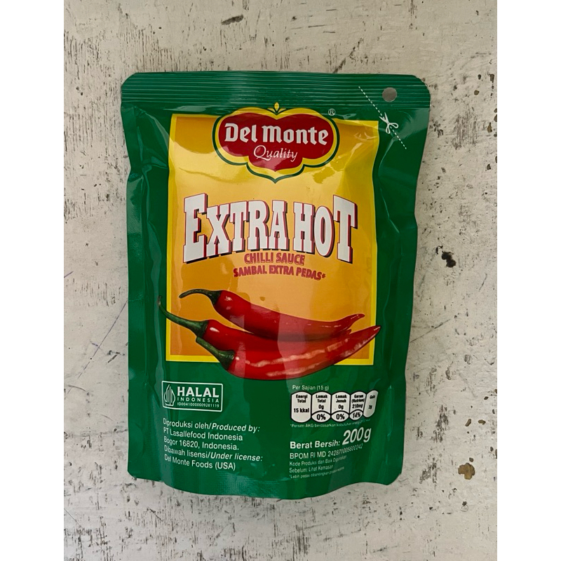 

Sambal Extra Pedas Delmonte 200gr