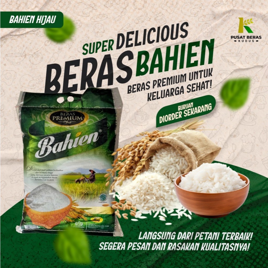 

BERAS MURAH KUALITAS PREMIUM BAHIEN