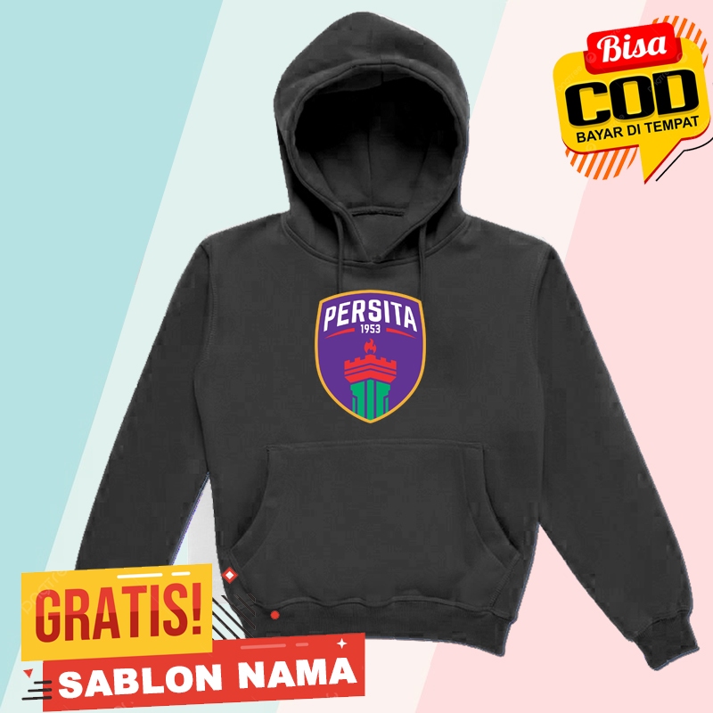 Jaket Hoodie Anak Persita / Jaket Sweater Hoodie Anak Laki Laki & Perempuan Custom Nama Persita