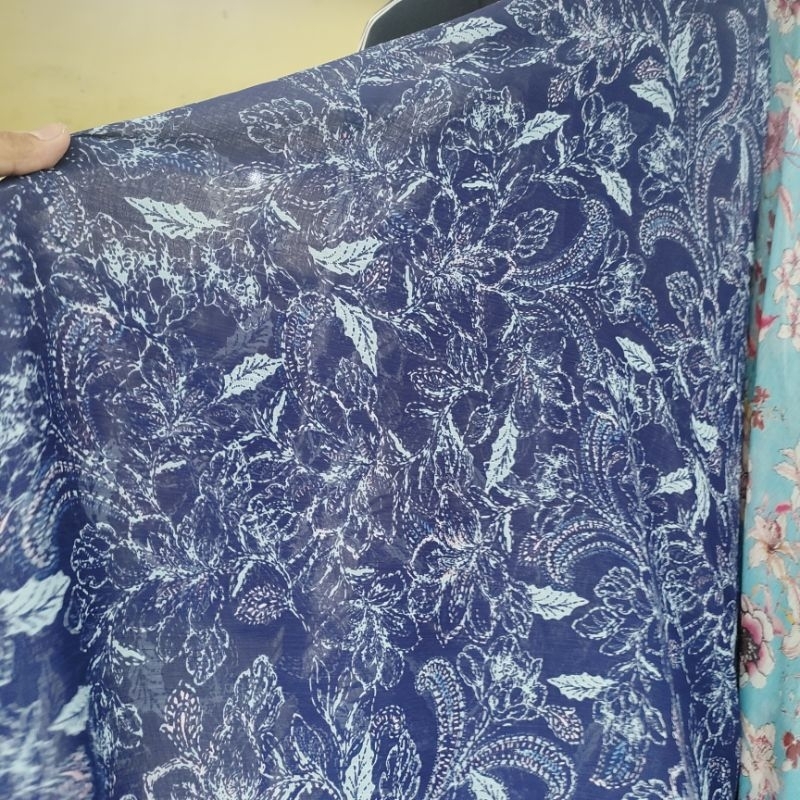 Kain ceruty motif - bahan ceruty premium - bahan babydoll premium - kain ceruty babydoll motif - bah