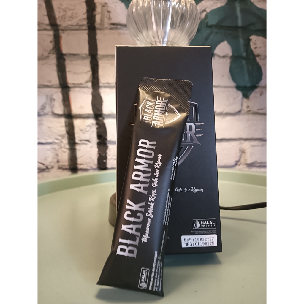 

Black Armor SACHET Minuman Serbuk Kopi Gula dan Krim Sachet