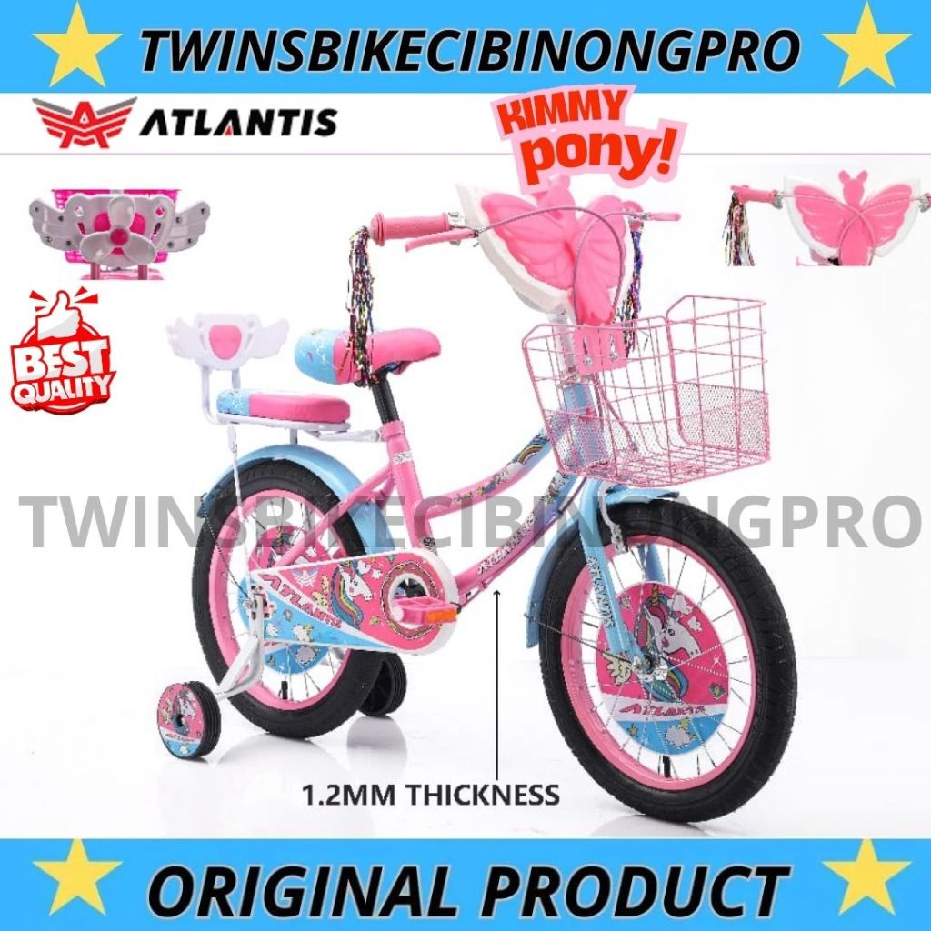 Sepeda 12 16 18 Inc Atlantis 95L KIMMYPONY MUSIC