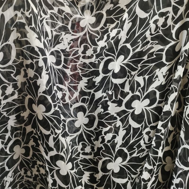 Kain ceruty motif - bahan ceruty premium - bahan babydoll premium - kain ceruty babydoll motif - bah