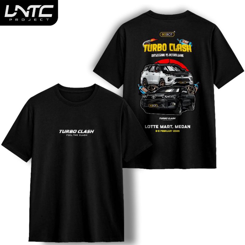 kaos beebot turbo clash medan 2025 atasan lengan pendek catton 24s