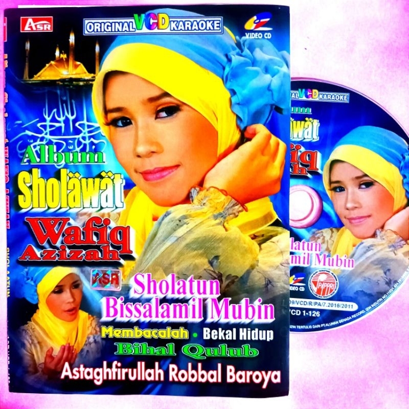 KASET VCD ORIGINAL WAFIQ AZIZAH-VCD WAFIQ AZIZAH-KASET DVD WAFIQ AZIZAH-VCD SHOLAWAT JAWA-VCD SHOLAW