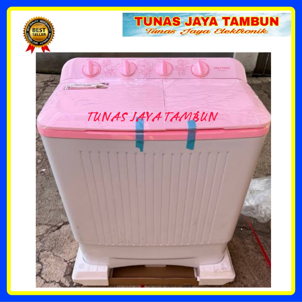 MESIN CUCI POLYTRON PWM 8073 / MESIN CUCI POLYTRON PWM 7073 / MESIN CUCI POLYTRON 2 TABUNG 7KG 8KG