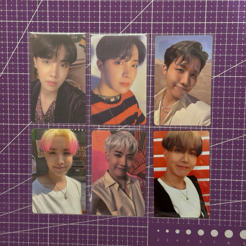BTS j-hope photocard pc Map of The Soul 7 MOTS POB Be Lucky Draw Soundwave Butter LD Japan Jhope Hob
