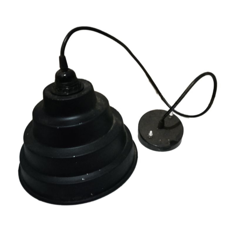 kap lampu gantung aluminium