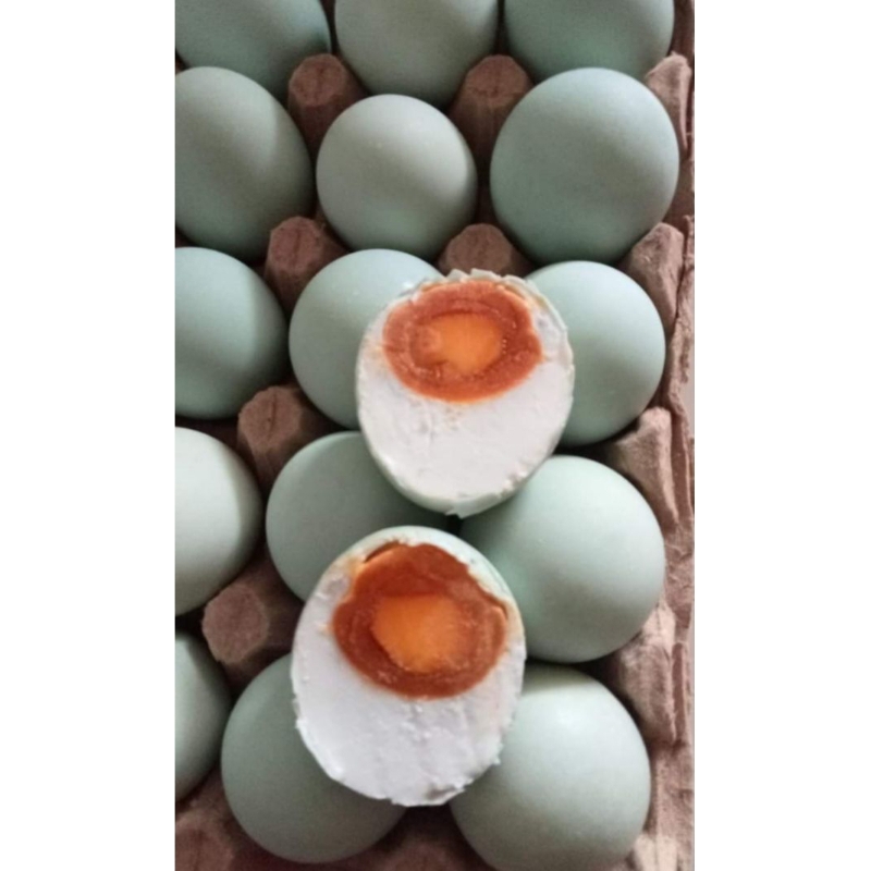 

Telur bebek asin matang